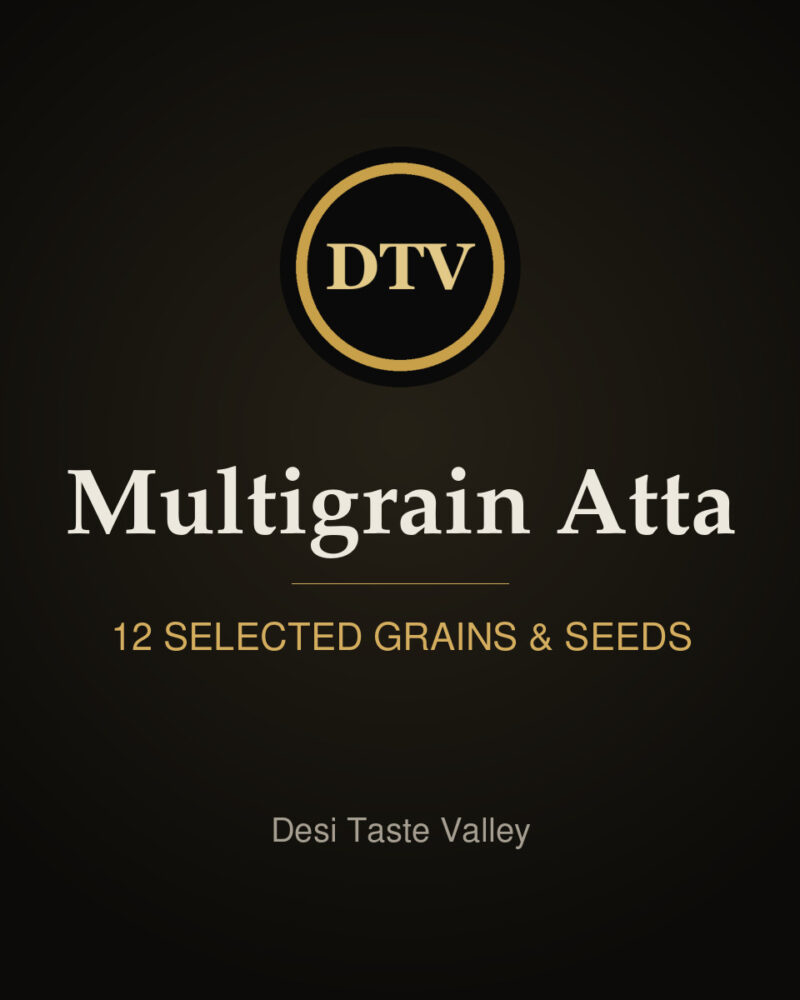 Desi Taste Valley Multigrain Atta, 12 grains and seeds